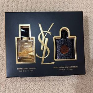YSL Libre and Black Opium Perfume Set